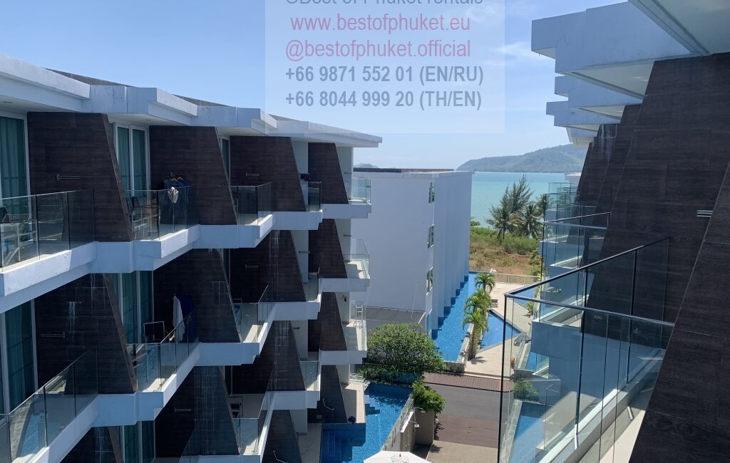 beachfront apartment separate bedroom with pool for rent