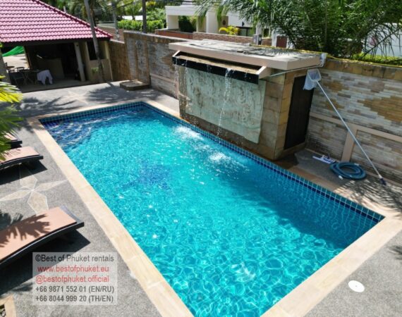 house with pool for rent rawai